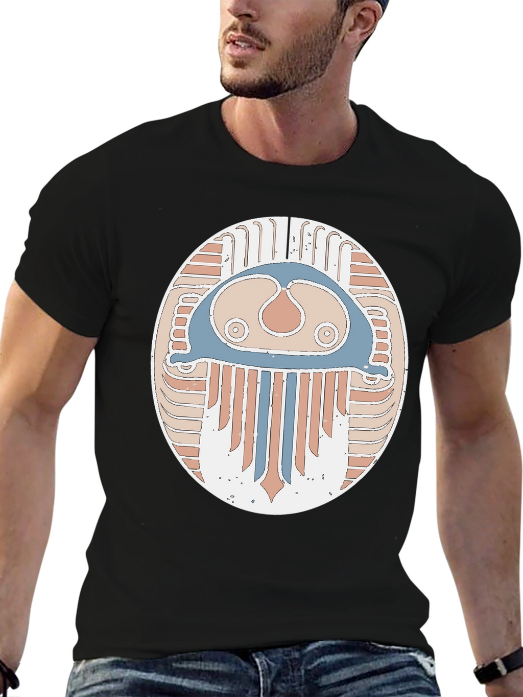 Abstract Art Deco Graphic T-Shirt