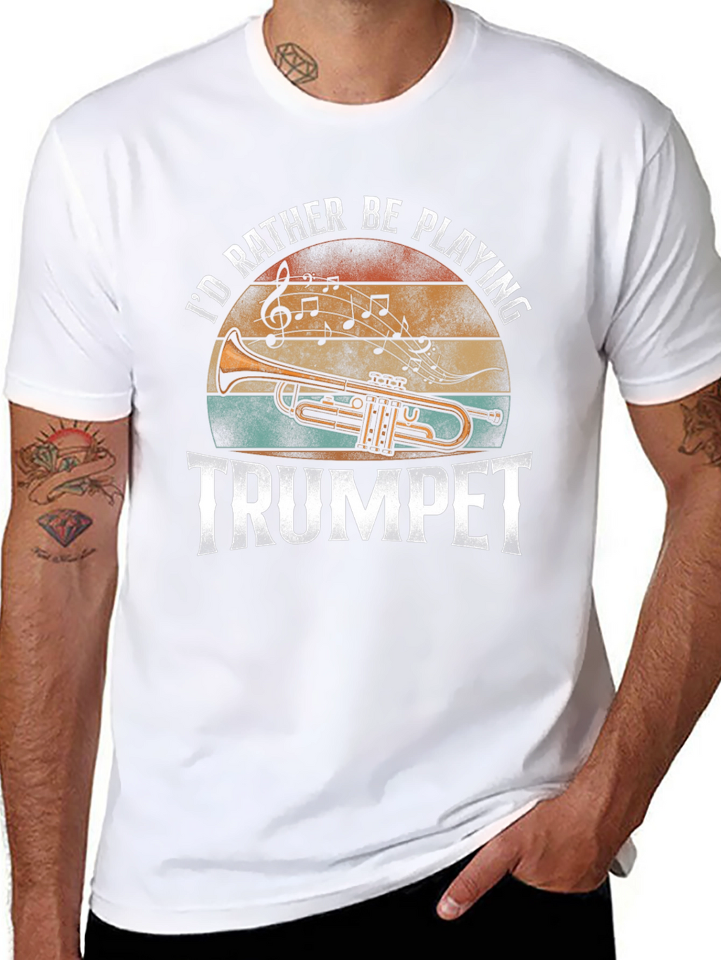 Trumpet Player T-Shirt - Music Lover Tee