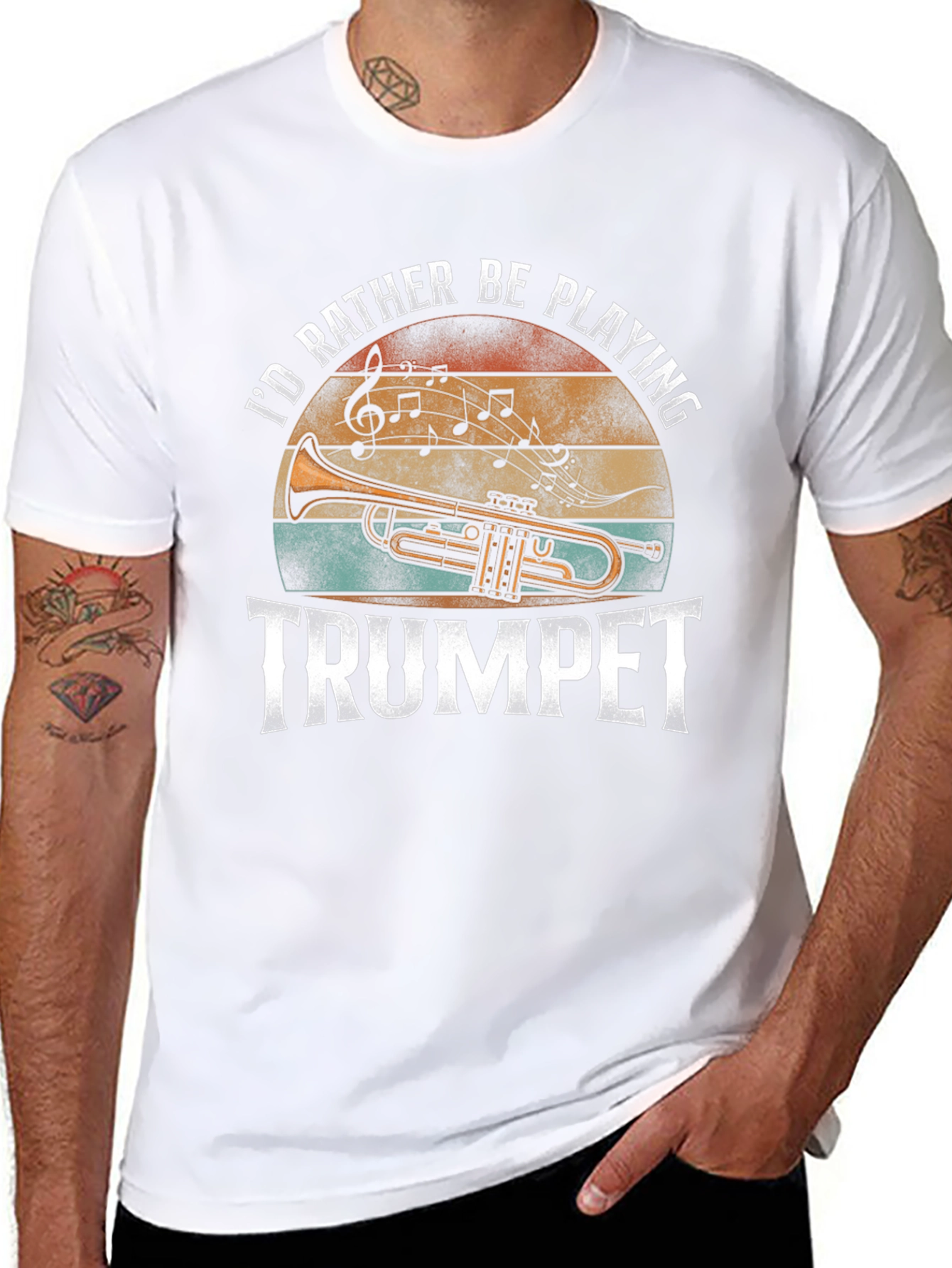 Trumpet Player T-Shirt - Music Lover Tee