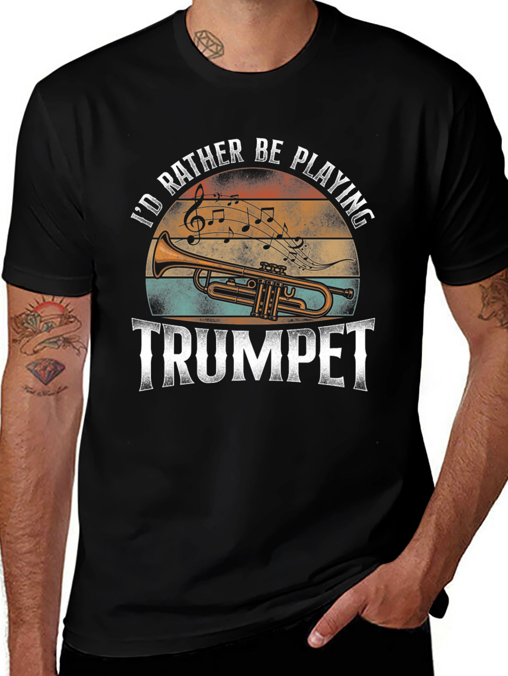 Trumpet Player T-Shirt - Music Lover Tee