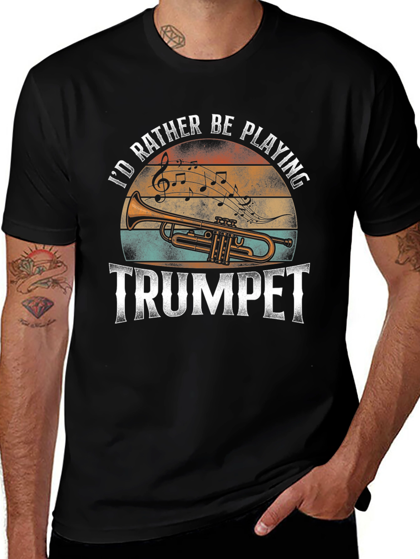 Trumpet Player T-Shirt - Music Lover Tee