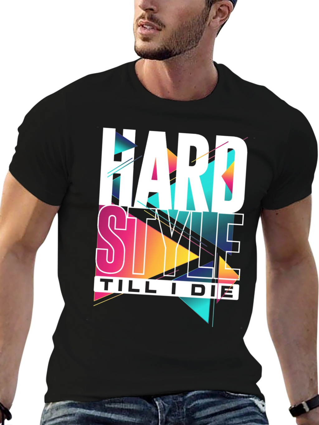 Hard Style Till I Die Graphic Tee
