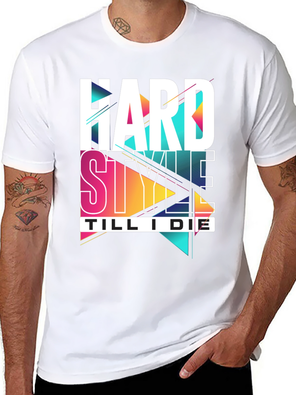 Hard Style Till I Die Graphic Tee