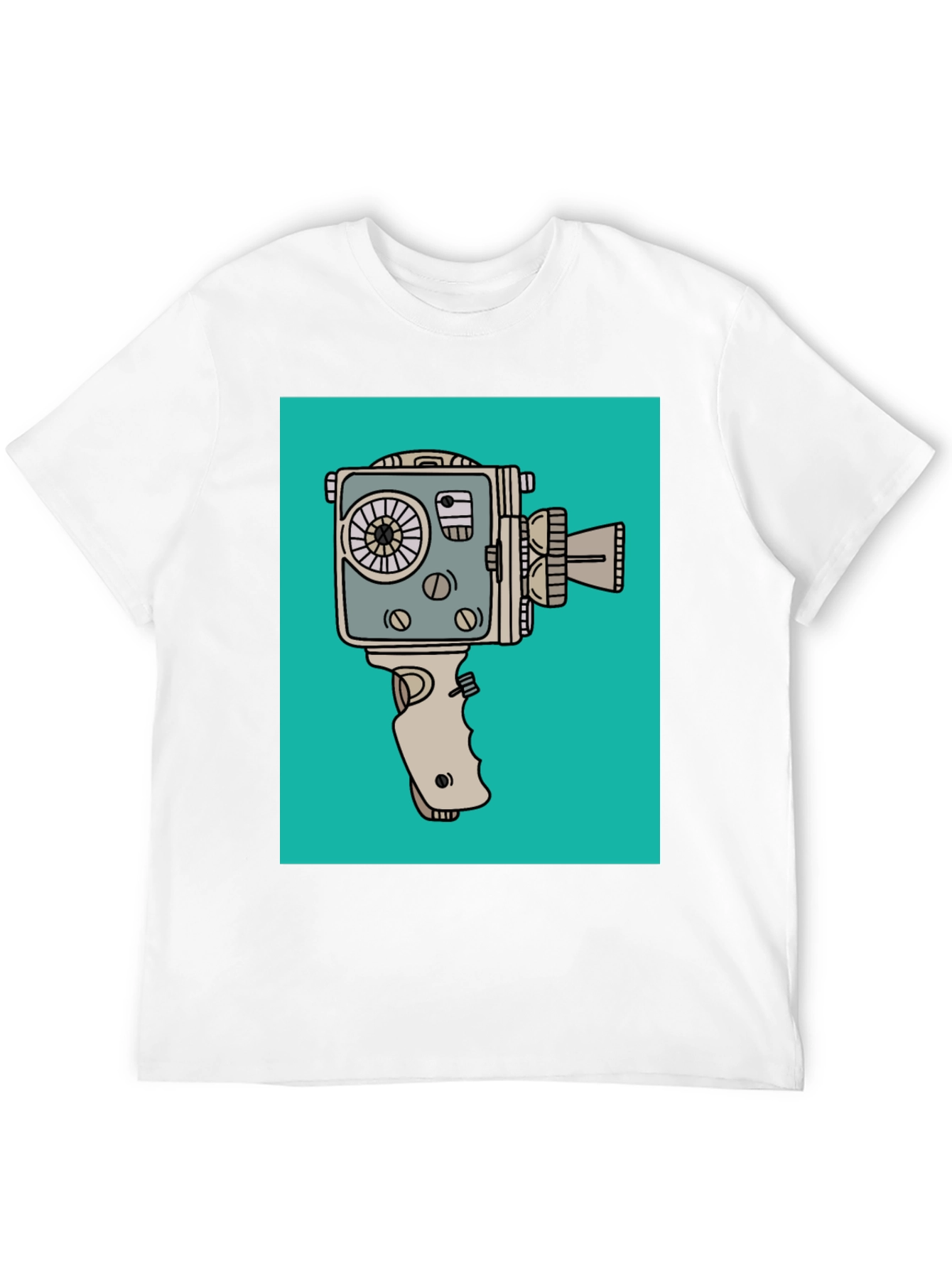 Vintage Camera Graphic T-Shirt - Retro Film Lover Tee