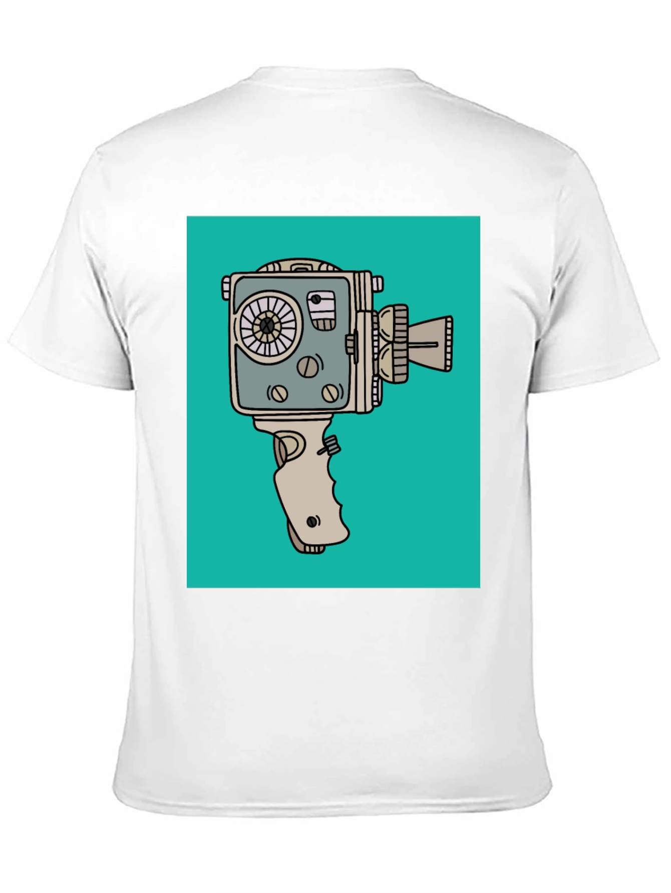 Vintage Camera Graphic T-Shirt - Retro Film Lover Tee