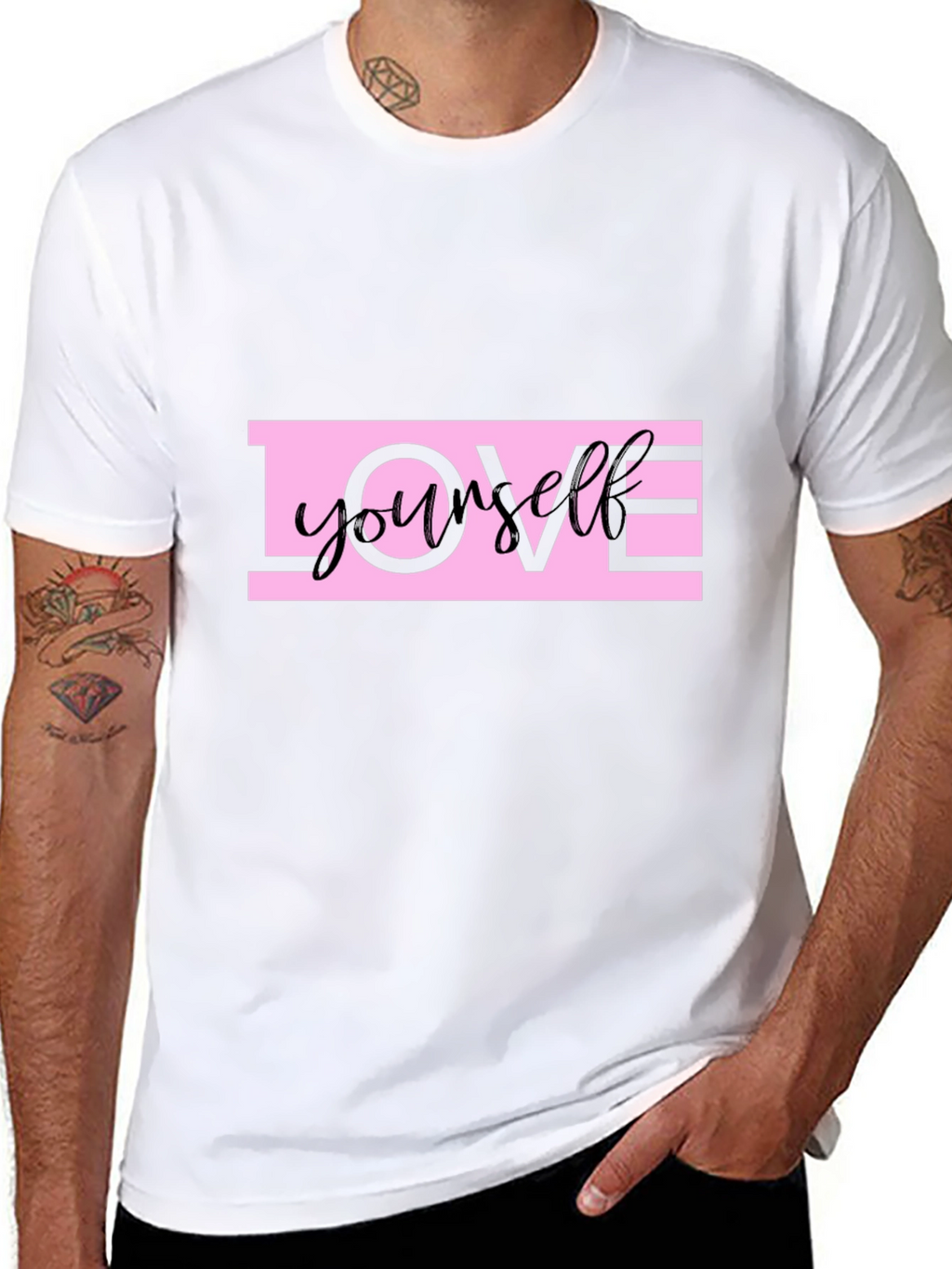Love Yourself Graphic Tee - Stylish Comfort