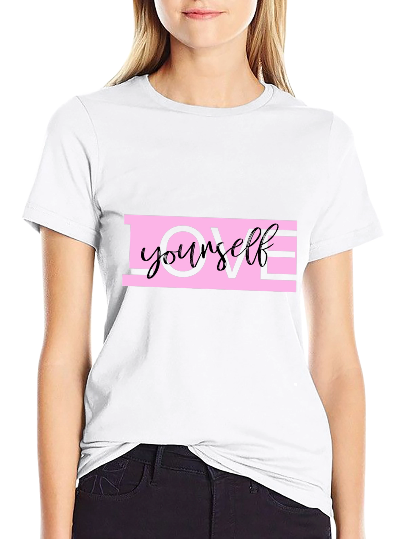 Love Yourself Graphic Tee - Stylish Comfort