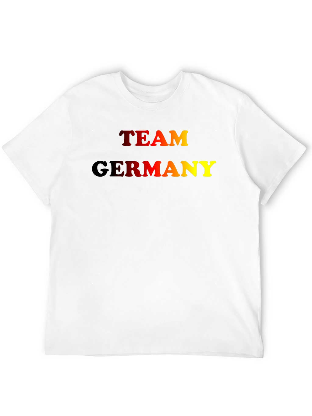 Team Germany Graphic Tee - Black Cotton T-Shirt