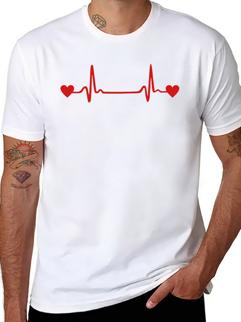 Heartbeat Graphic Tee - Love & Life