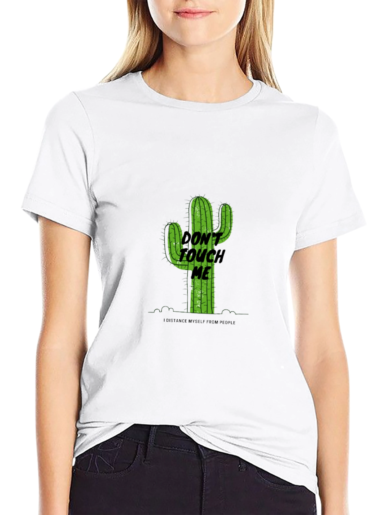 Dont Touch Me Cactus Graphic Tee