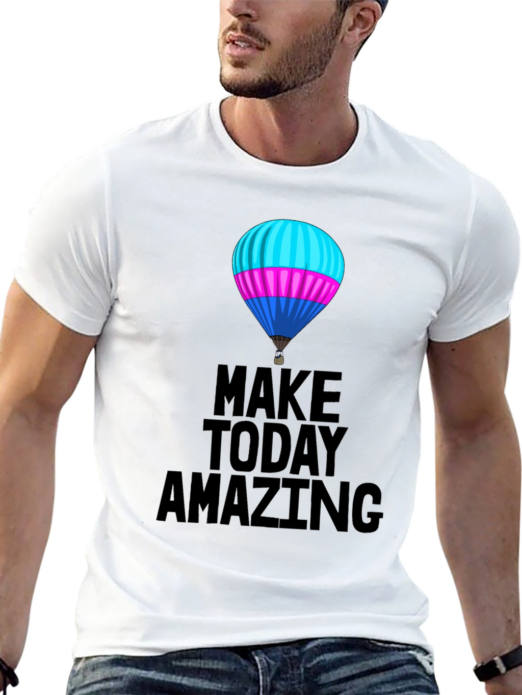 Make Today Amazing T-Shirt - Hot Air Balloon