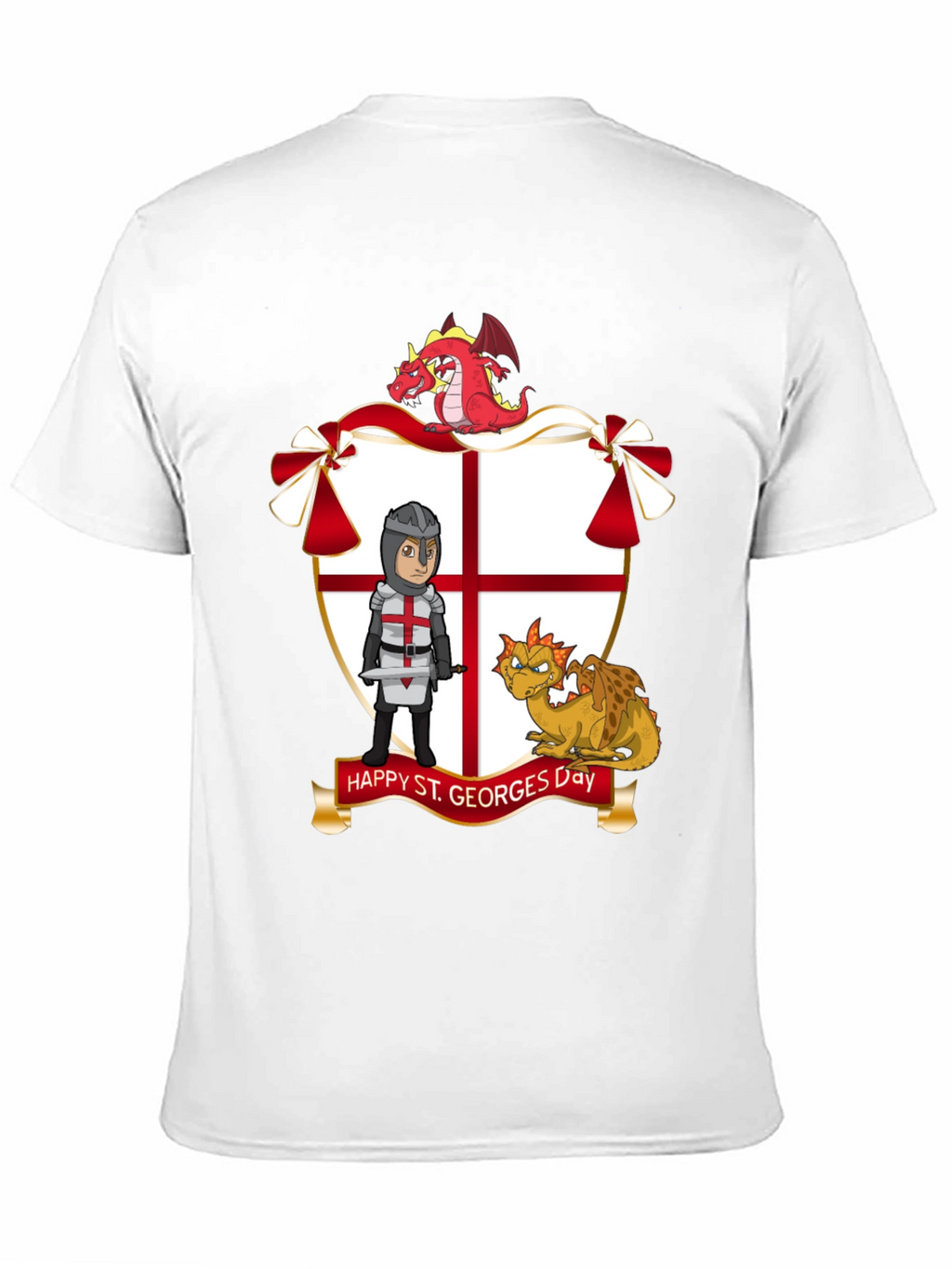 St. Georges Day T-Shirt with Dragons