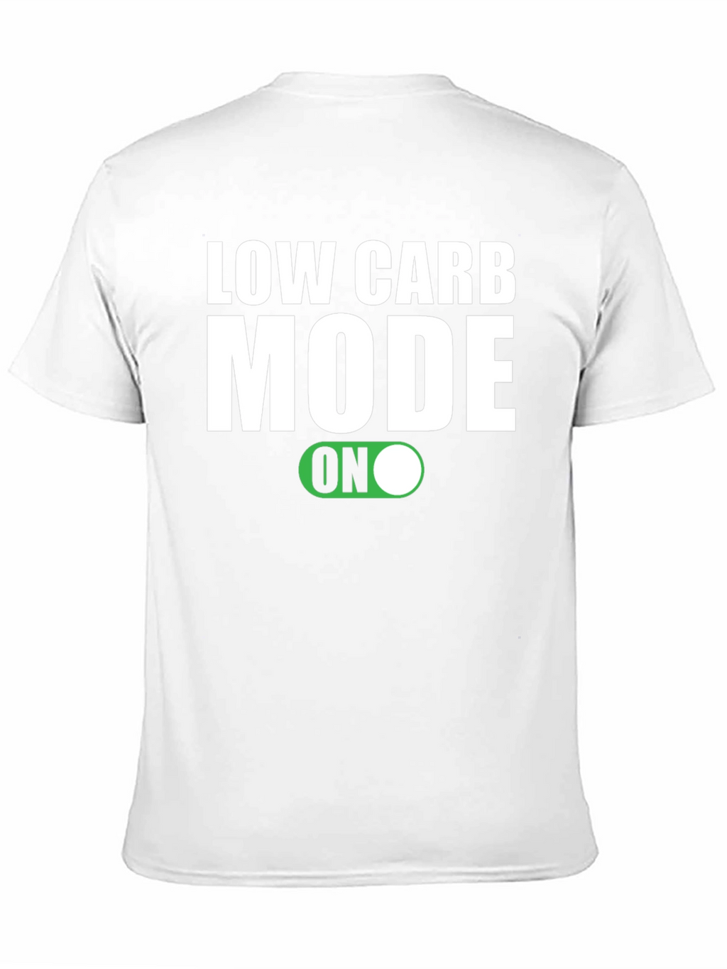 Low Carb Mode ON Black T-Shirt