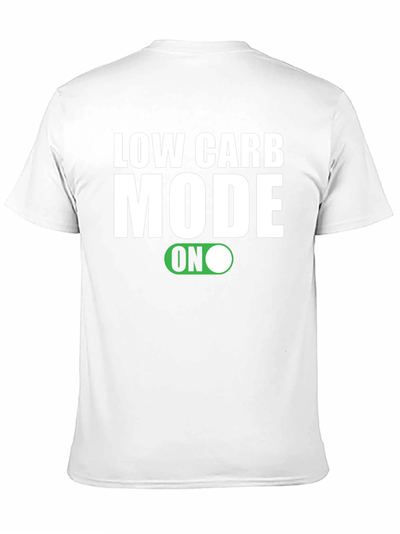 Low Carb Mode ON Black T-Shirt
