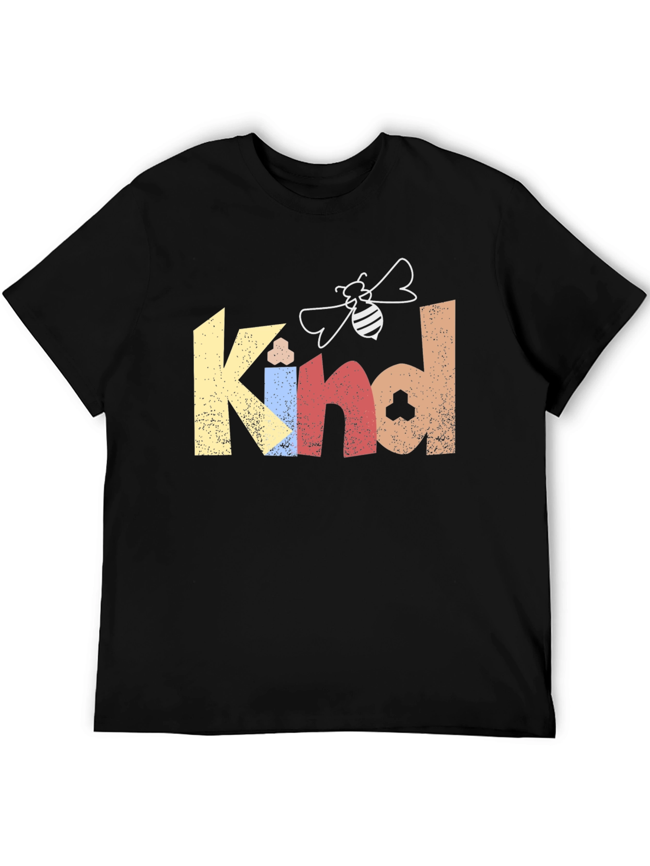 Be Kind T-Shirt - Bee Graphic Tee -  Motivational Shirt