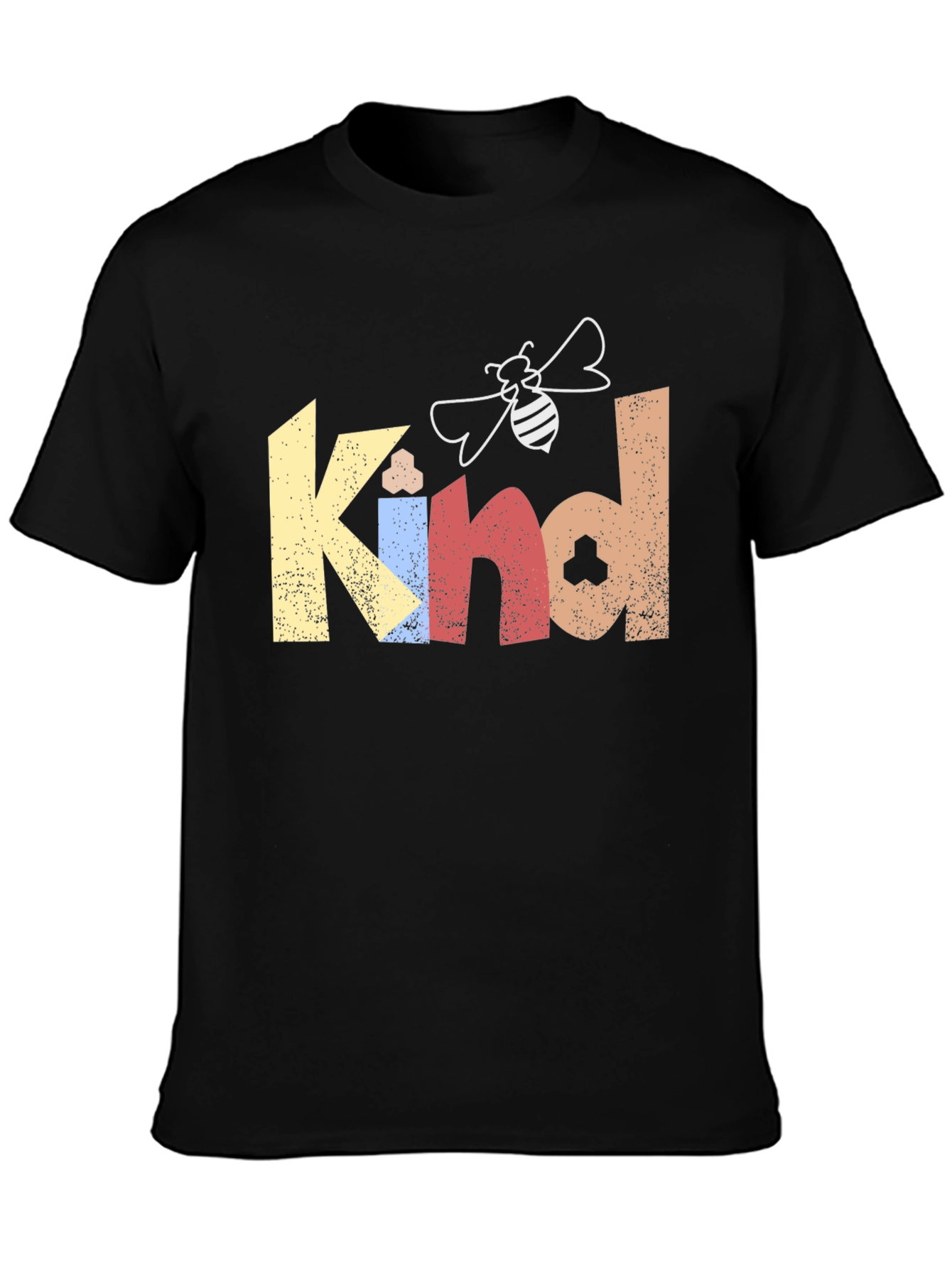 Be Kind T-Shirt - Bee Graphic Tee -  Motivational Shirt