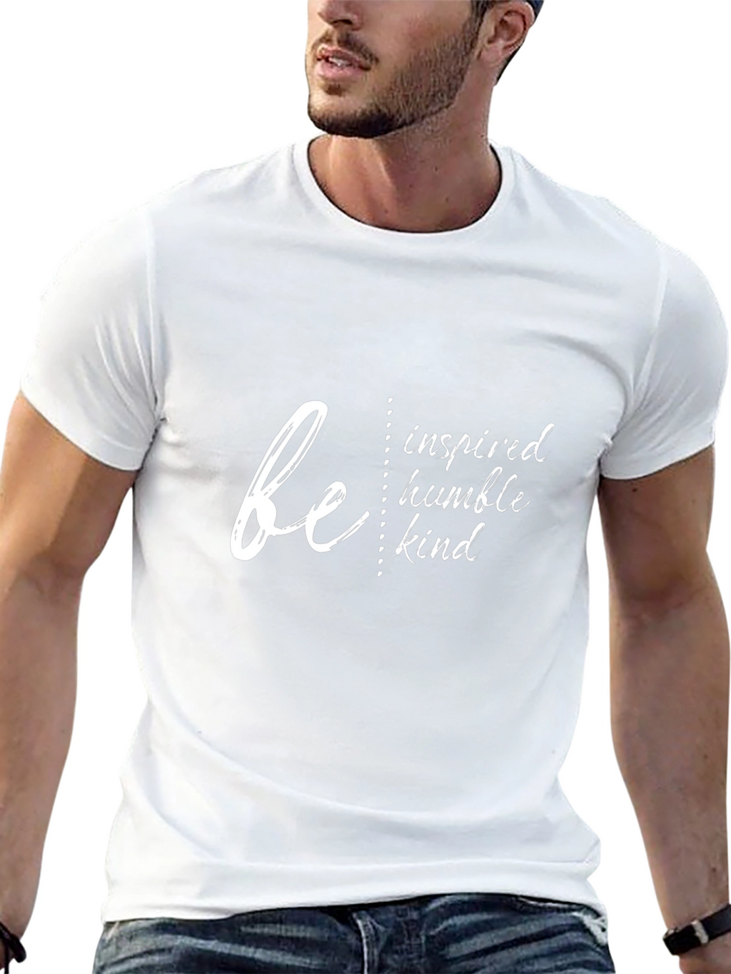 Be Inspired T-Shirt - Humble Kind Motivational