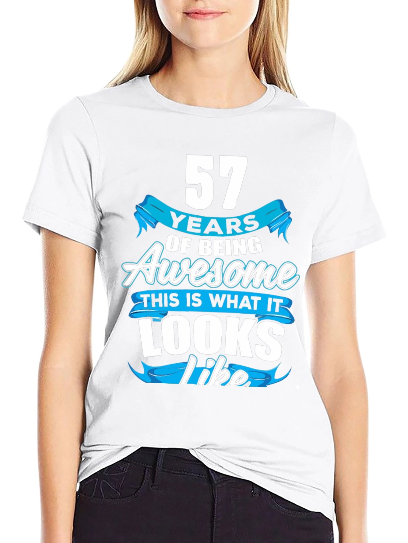 57 Years Of Being Awesome T-Shirt