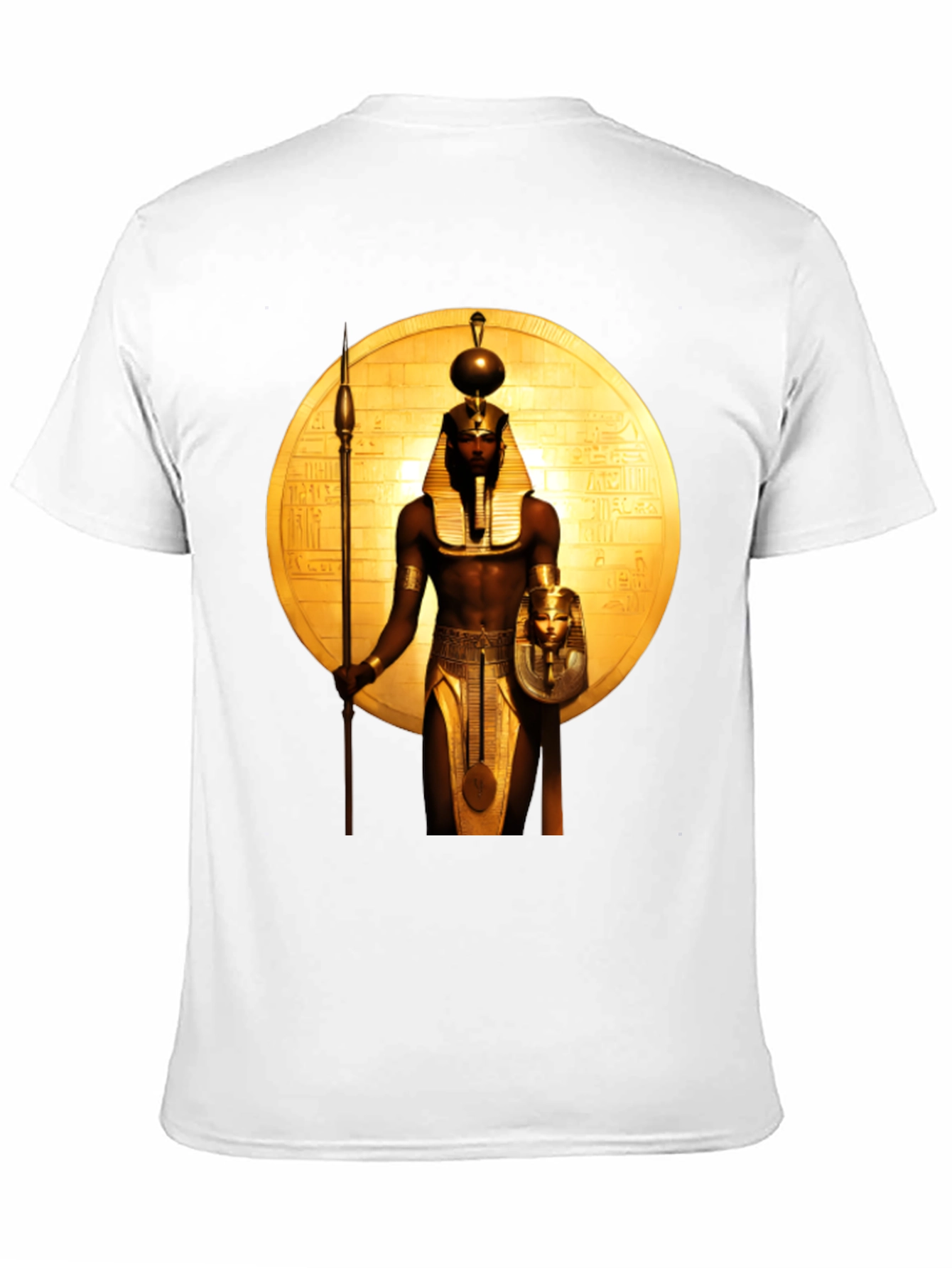 Egyptian Pharaoh Graphic Tee - Premium Black T-Shirt