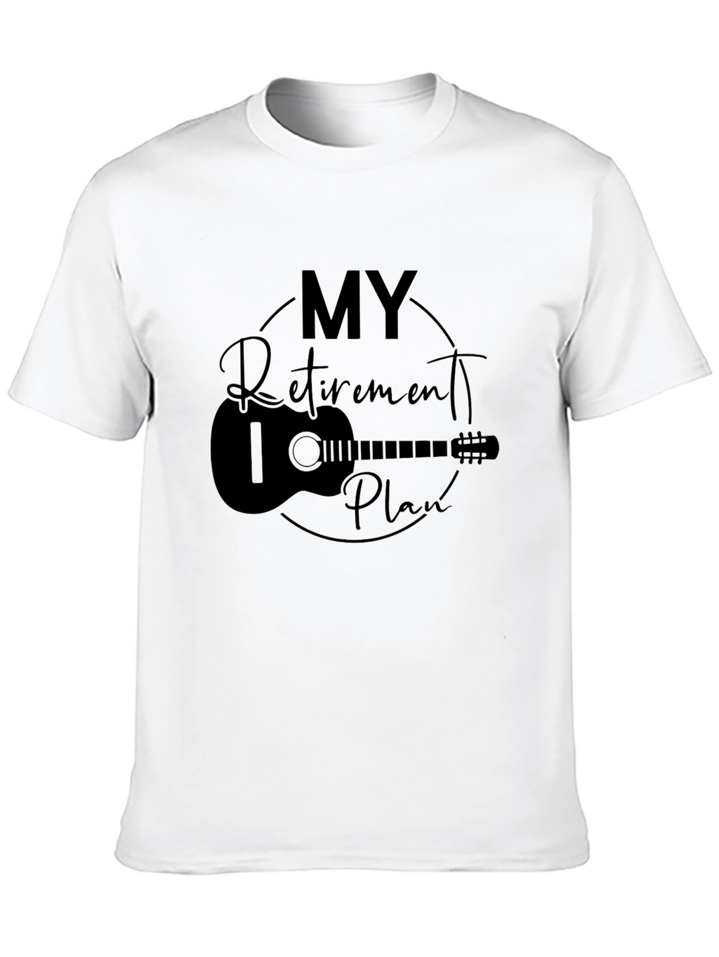 My Retirement Plan Guitar Graphic Tee
