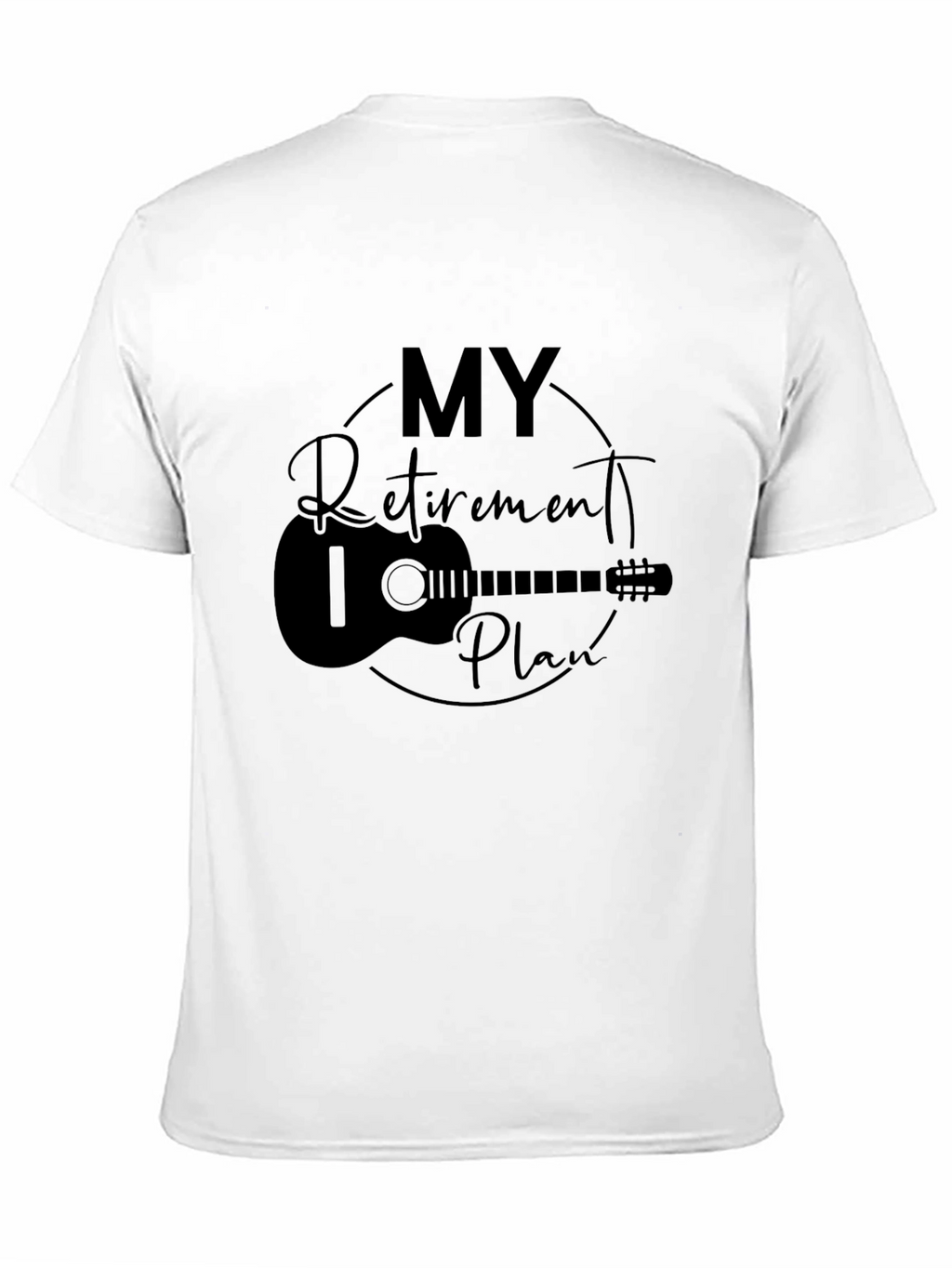 My Retirement Plan Guitar Graphic Tee