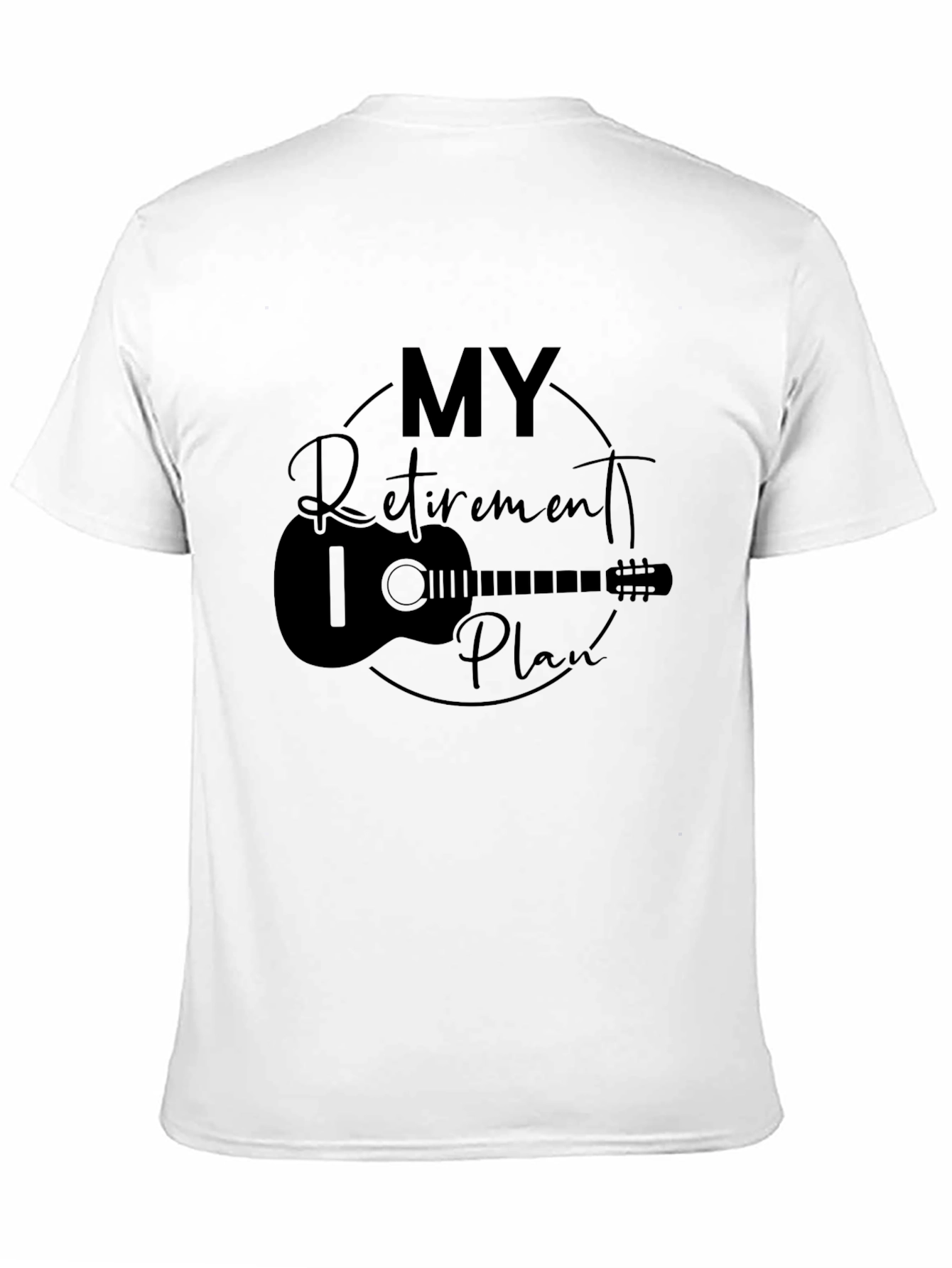 My Retirement Plan Guitar Graphic Tee