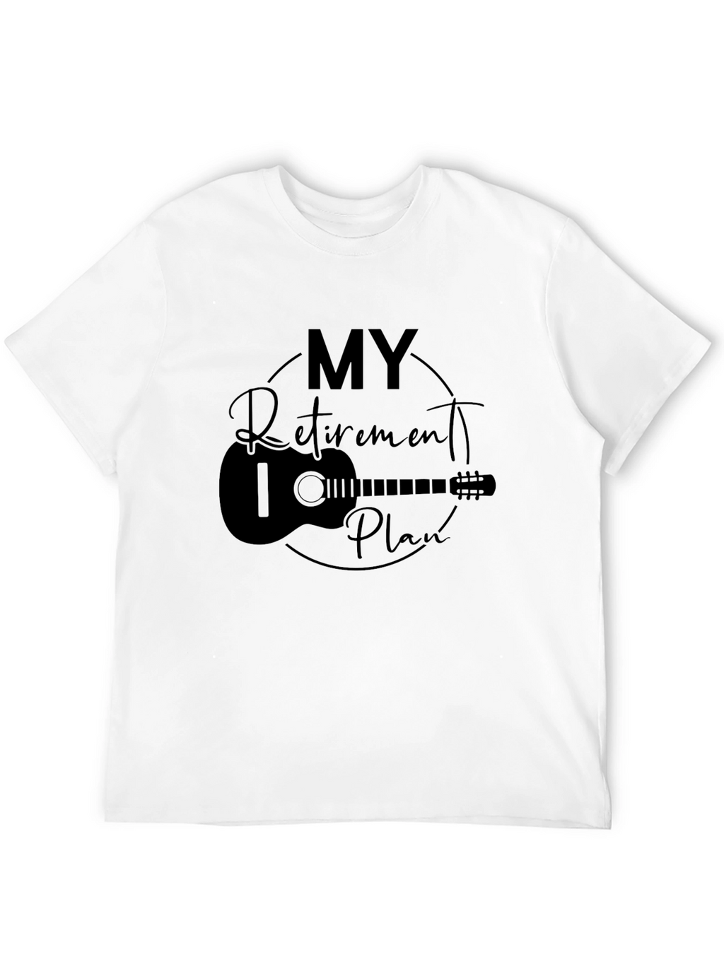 My Retirement Plan Guitar Graphic Tee