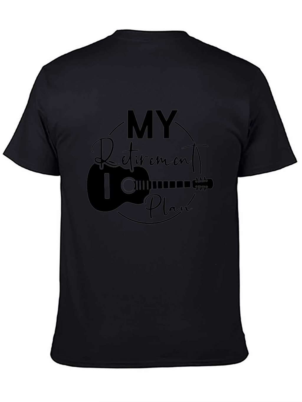 My Retirement Plan Guitar Graphic Tee
