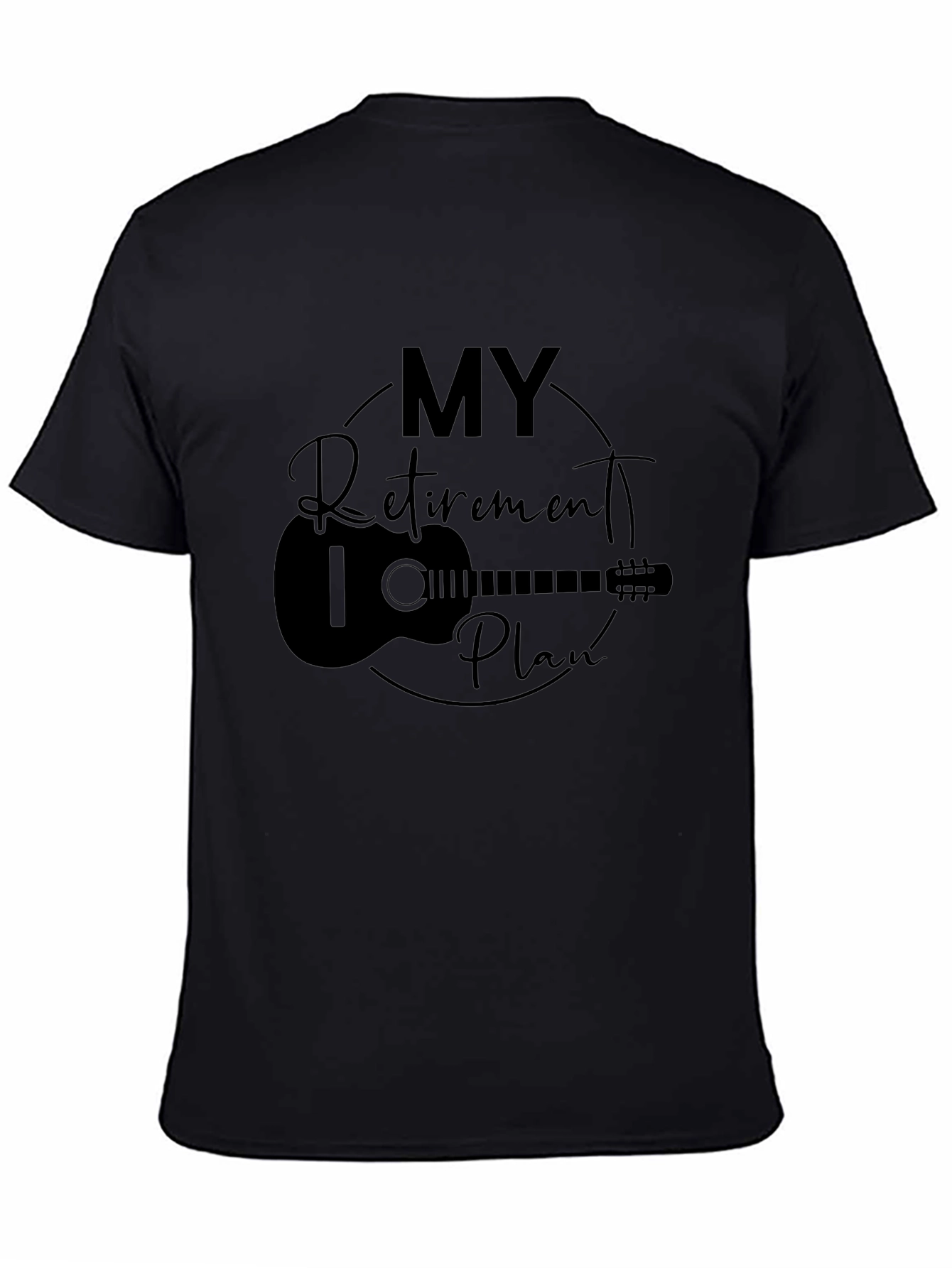 My Retirement Plan Guitar Graphic Tee