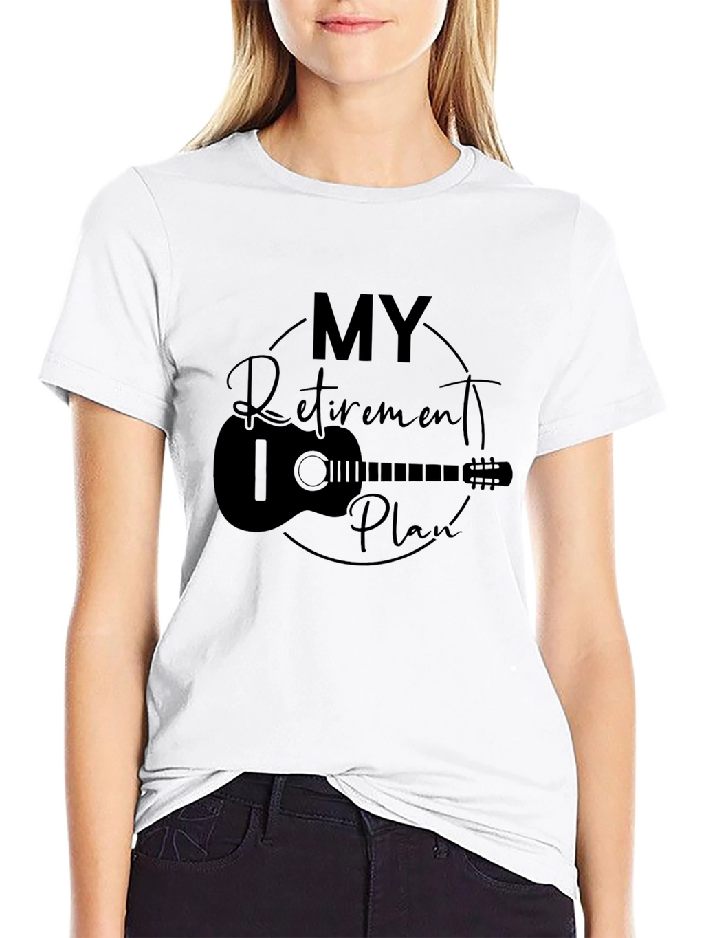 My Retirement Plan Guitar Graphic Tee