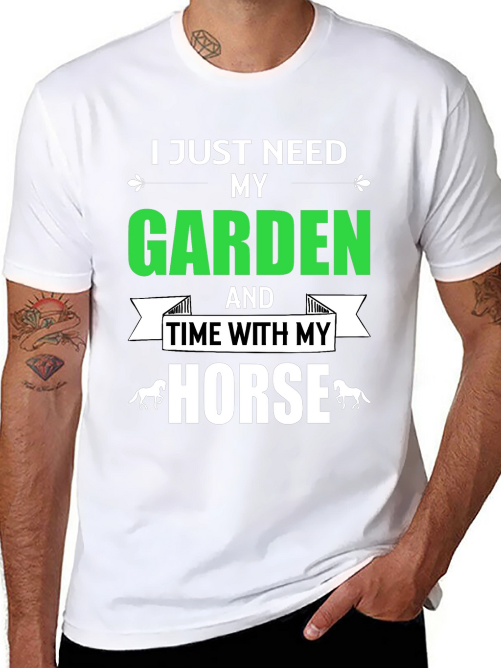 Garden & Horse T-Shirt