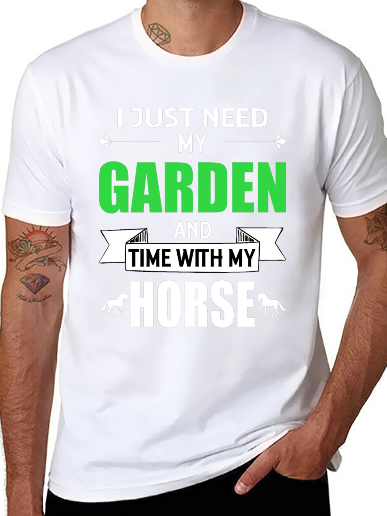 Garden & Horse T-Shirt