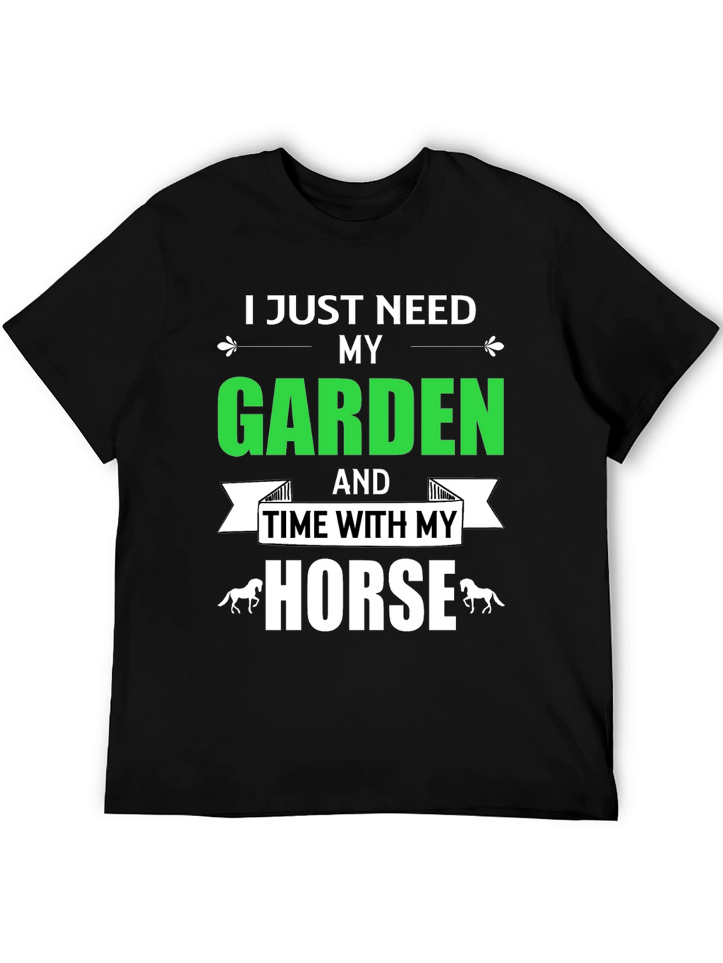 Garden & Horse T-Shirt