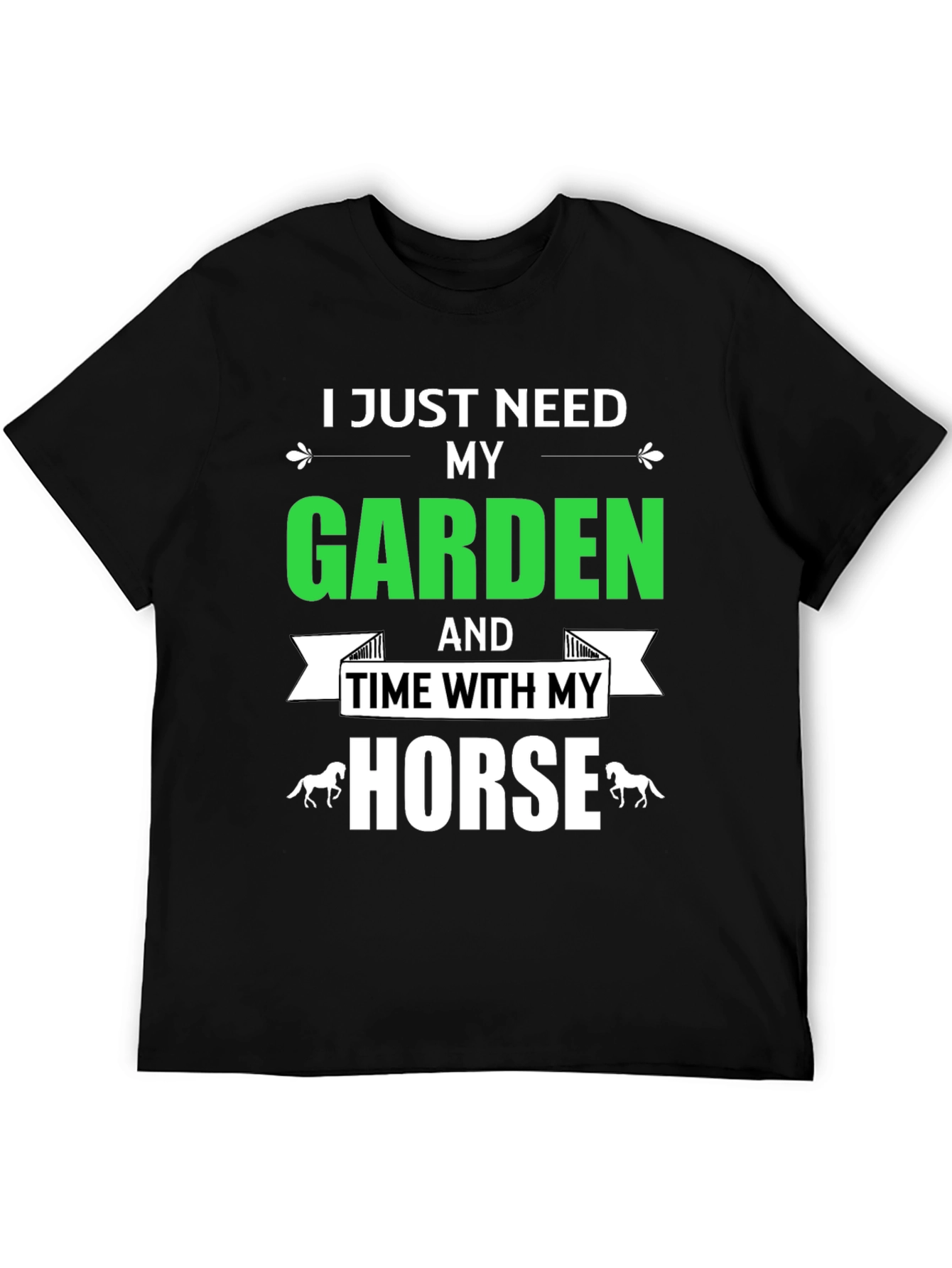 Garden & Horse T-Shirt