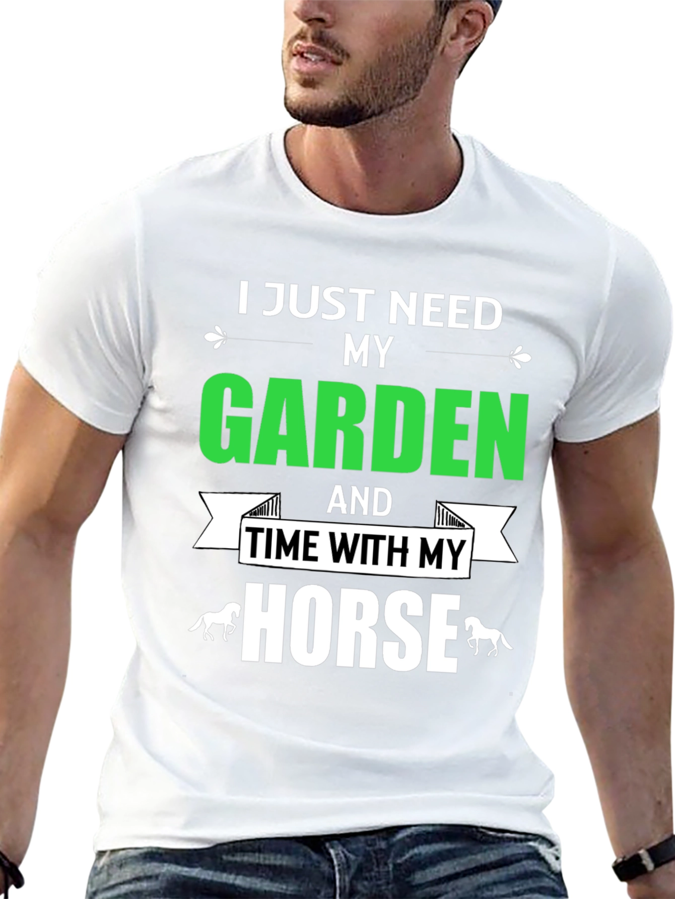 Garden & Horse T-Shirt