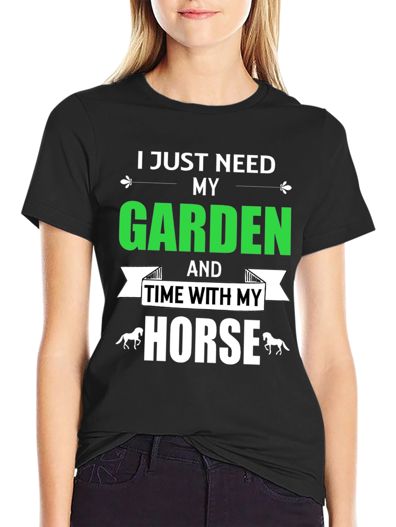 Garden & Horse T-Shirt
