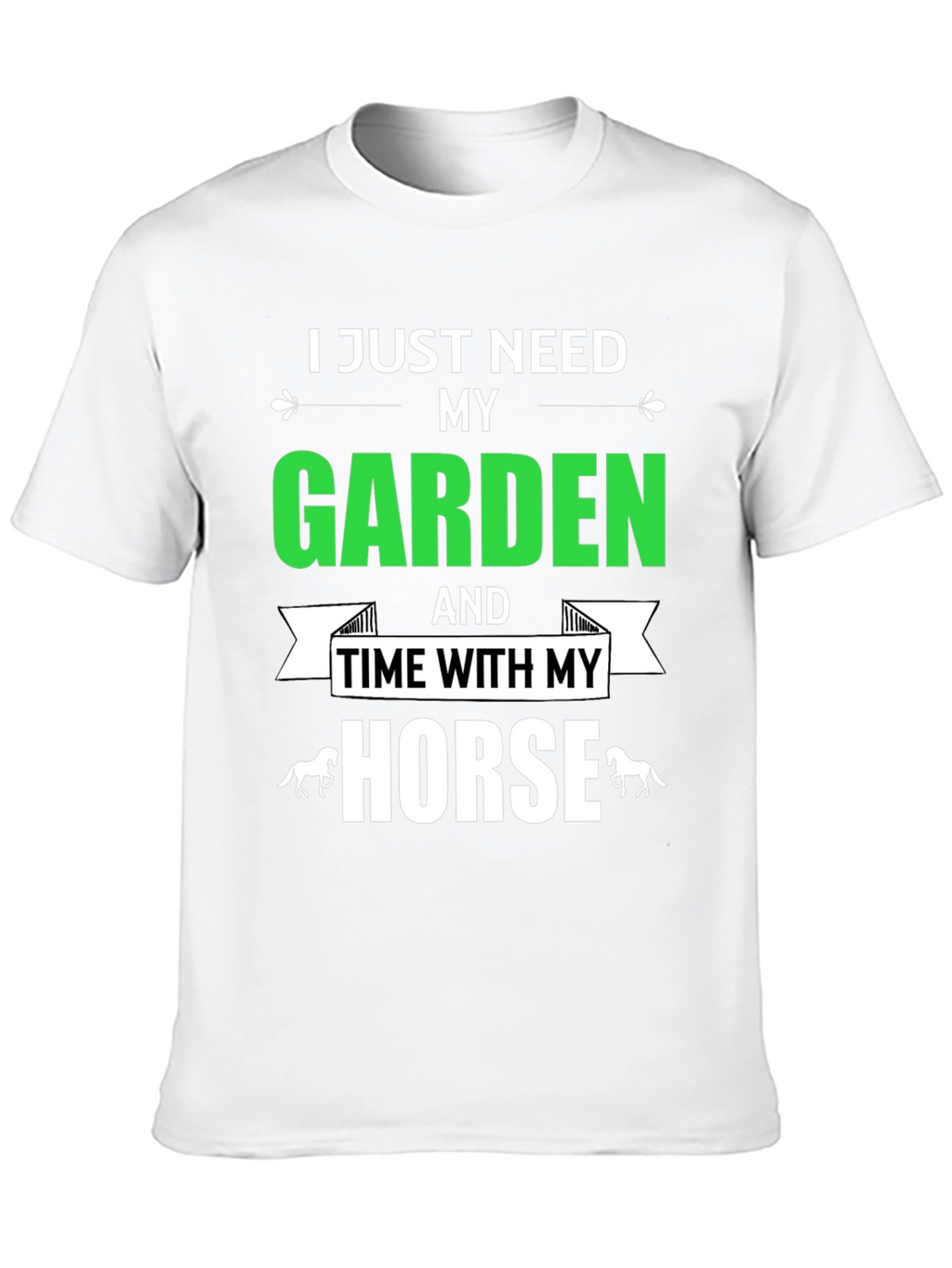 Garden & Horse T-Shirt