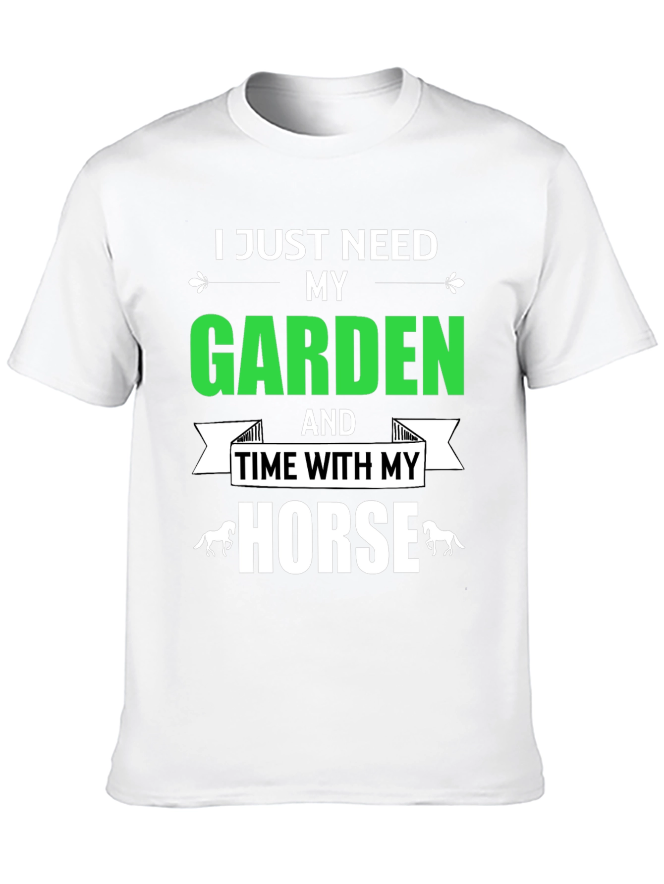 Garden & Horse T-Shirt