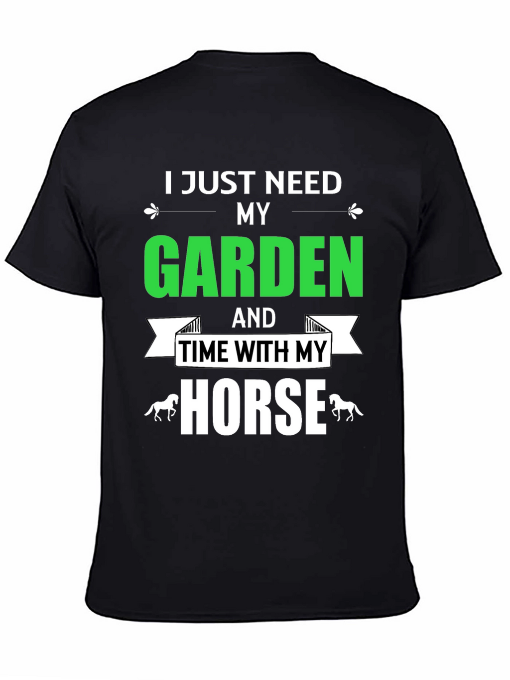 Garden & Horse T-Shirt