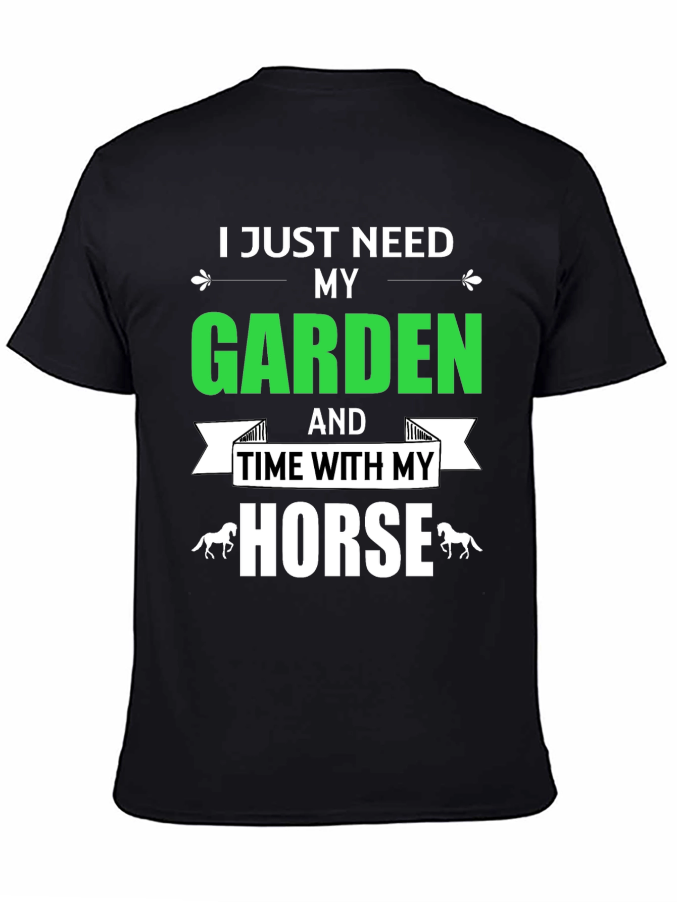 Garden & Horse T-Shirt