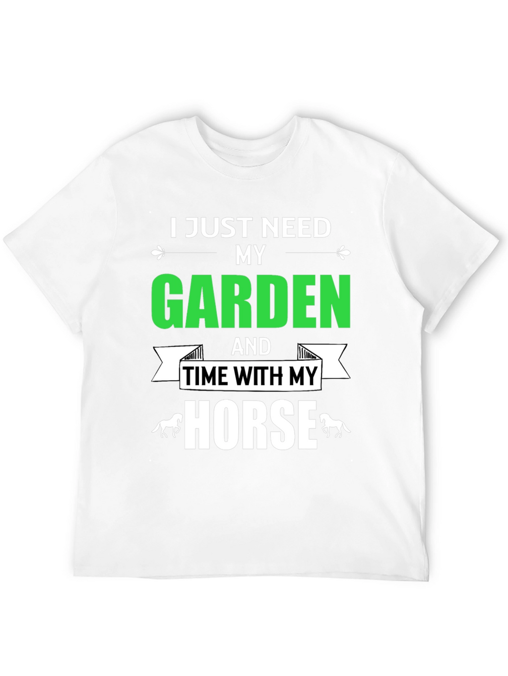 Garden & Horse T-Shirt