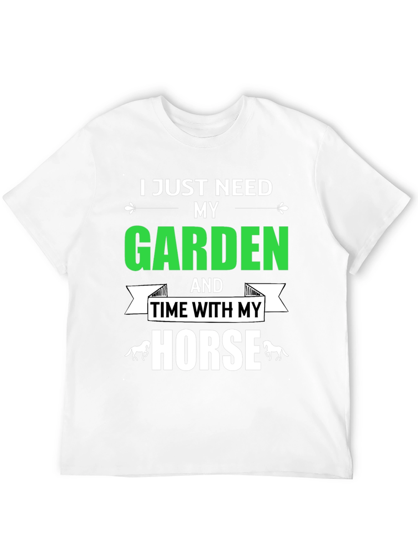 Garden & Horse T-Shirt