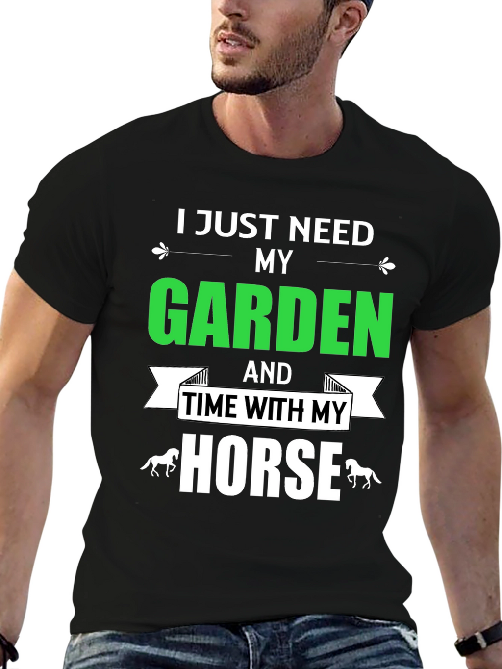 Garden & Horse T-Shirt