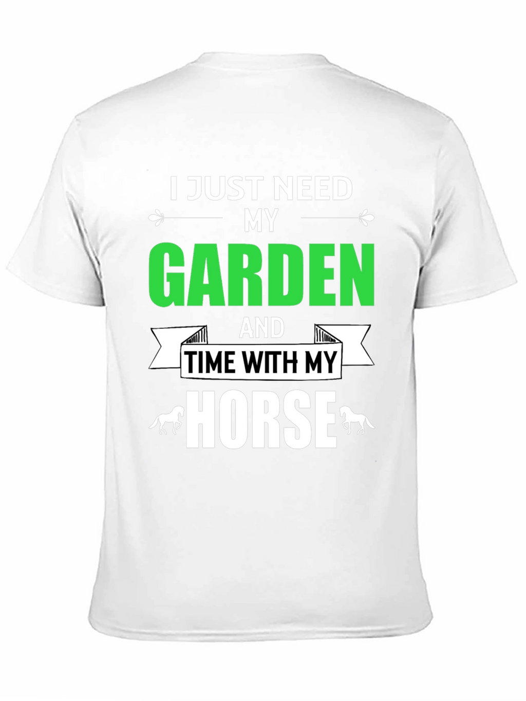Garden & Horse T-Shirt