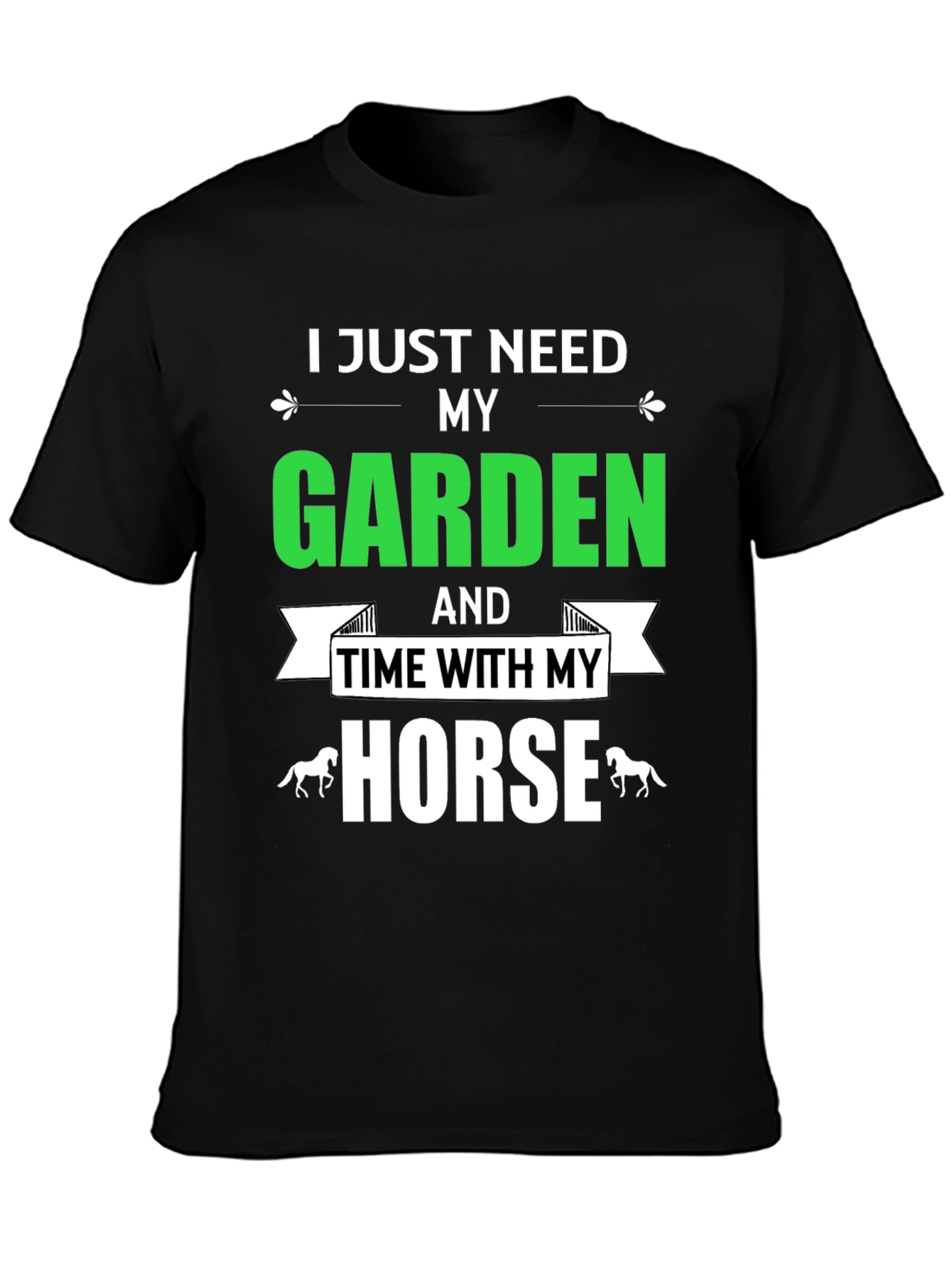 Garden & Horse T-Shirt