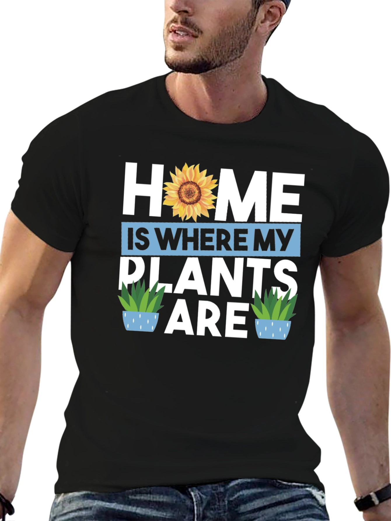 Home Is Where My Plants Are Graphic Tee
