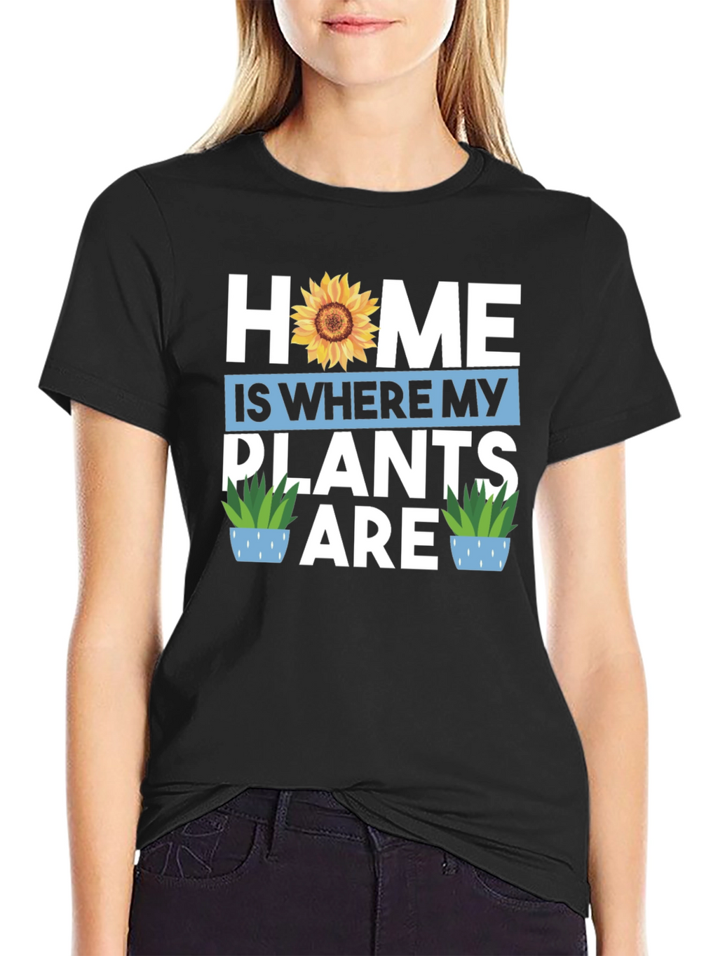 Home Is Where My Plants Are Graphic Tee