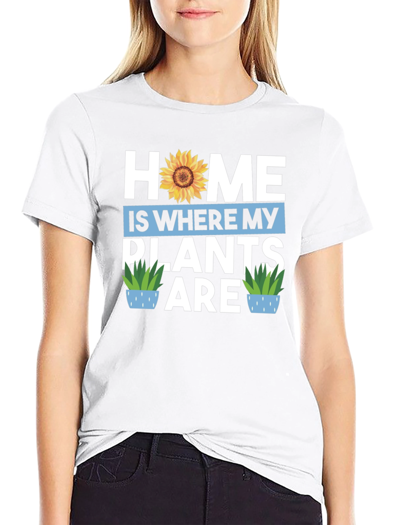 Home Is Where My Plants Are Graphic Tee