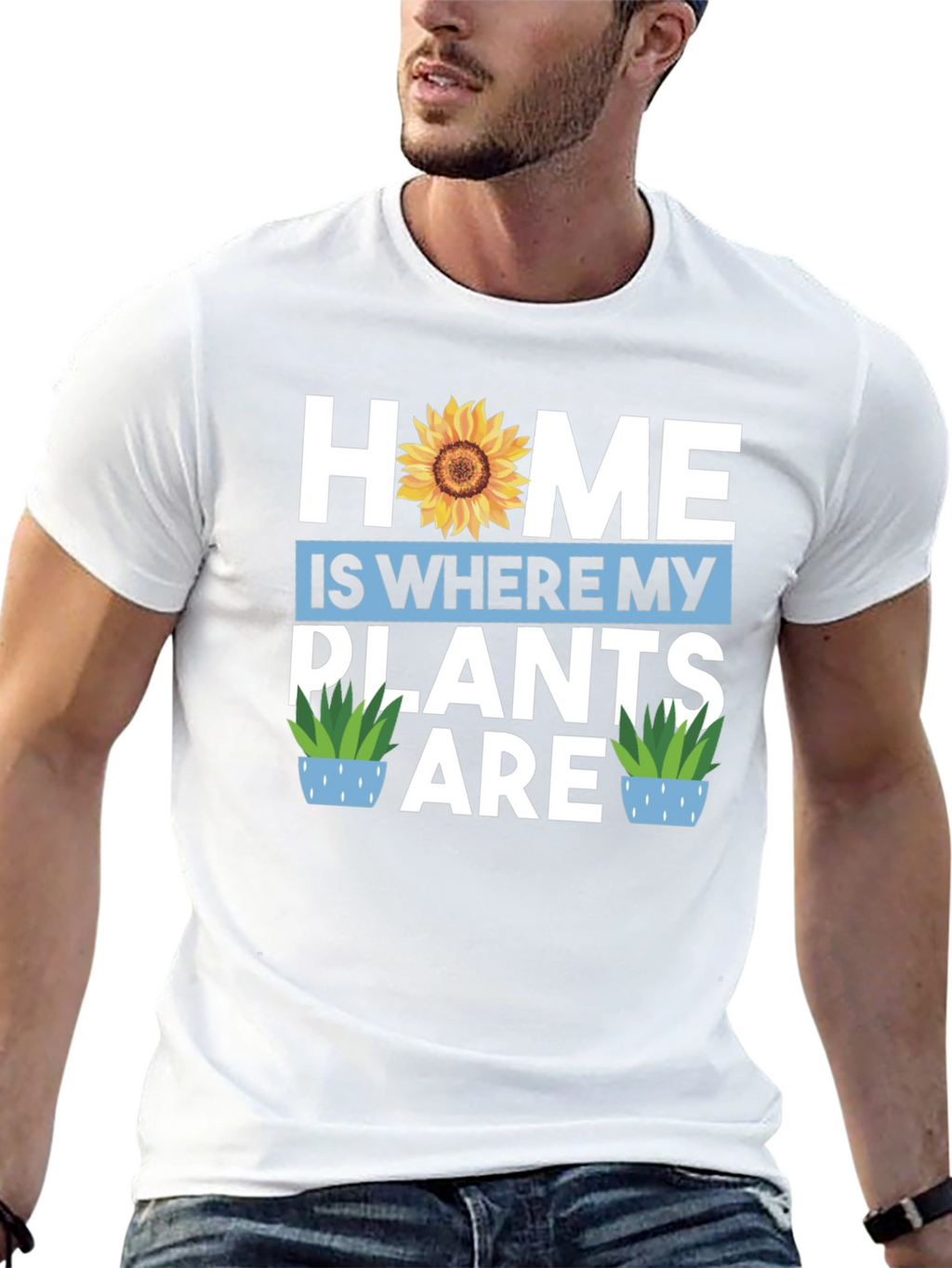 Home Is Where My Plants Are Graphic Tee