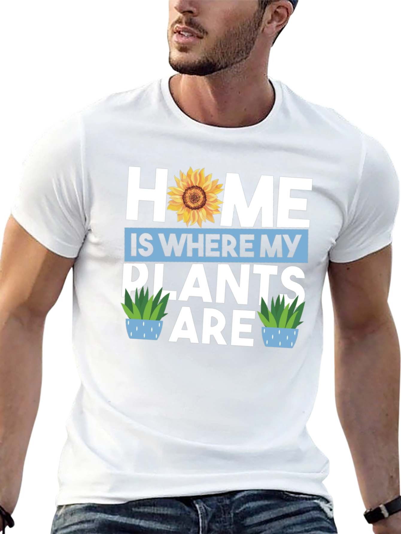 Home Is Where My Plants Are Graphic Tee
